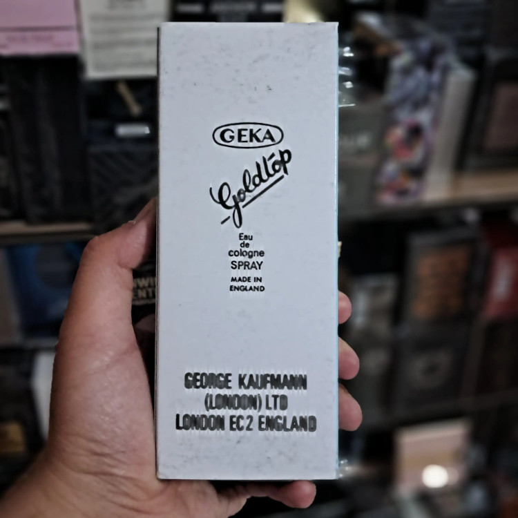 ادکلن GEKA GOLDLOP ادکلن جیکا قدیمی اصل ارسال رایگان
