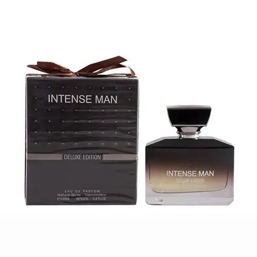 ادکلن INTENS MAN DELUXE EDITION FRAGRANCE WIRLD ادکلن اینتنس من دلوکس ادیشن فرگرانس وورد