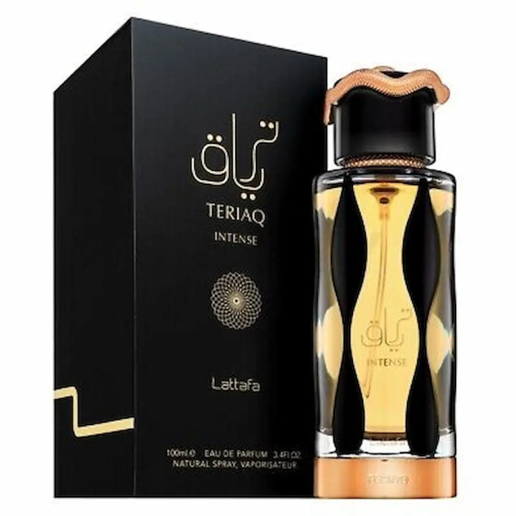 ادکلن TERIAQ INTENSE LATTAFA ادکلن تریاق اینتنس لطافه اصل ارسال رایگان