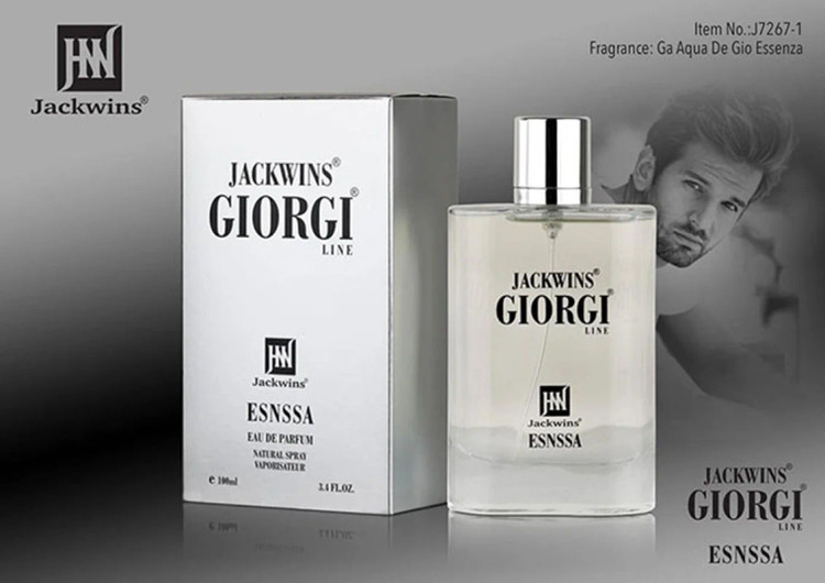 ادکلن GIORGI LINE ESENSA JACKWINS ادکلن جیورجیو آکوا دی اسنزا جانوین-جکوینز ارسال رایگان