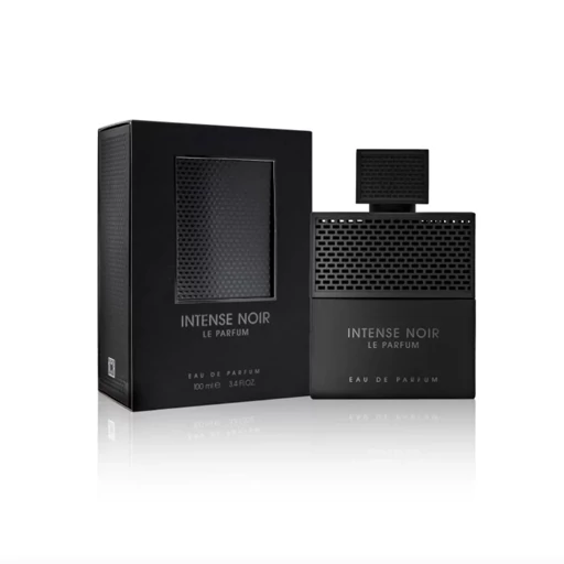 ادکلن INTENSE NOIR LE PARFUM FRAGRANCE WORLD ادکلن اینتنس نویر فرگرانس اصل ارسال رایگان