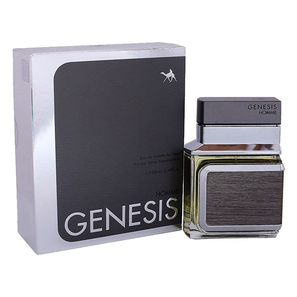 ادکلن GENSIS HOMME EMPER ادکلن جنسیس نقره ای اصل ارسال رایگان