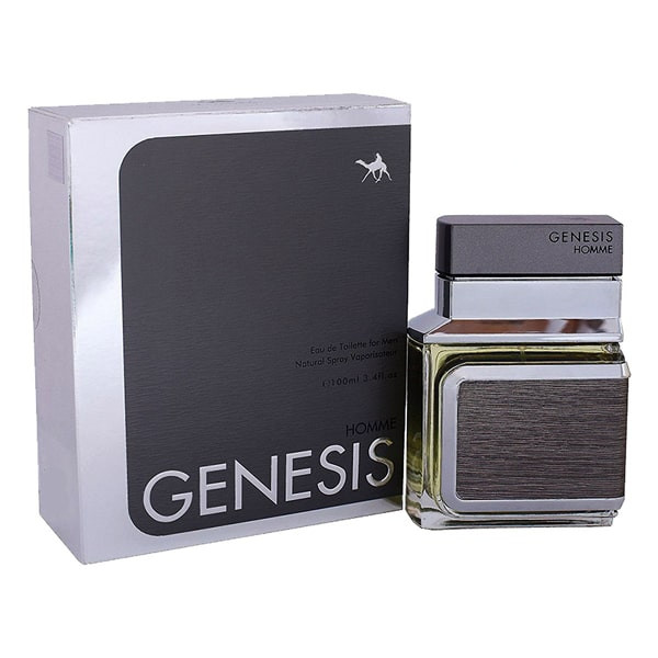ادکلن GENSIS HOMME EMPER ادکلن جنسیس نقره ای اصل ارسال رایگان